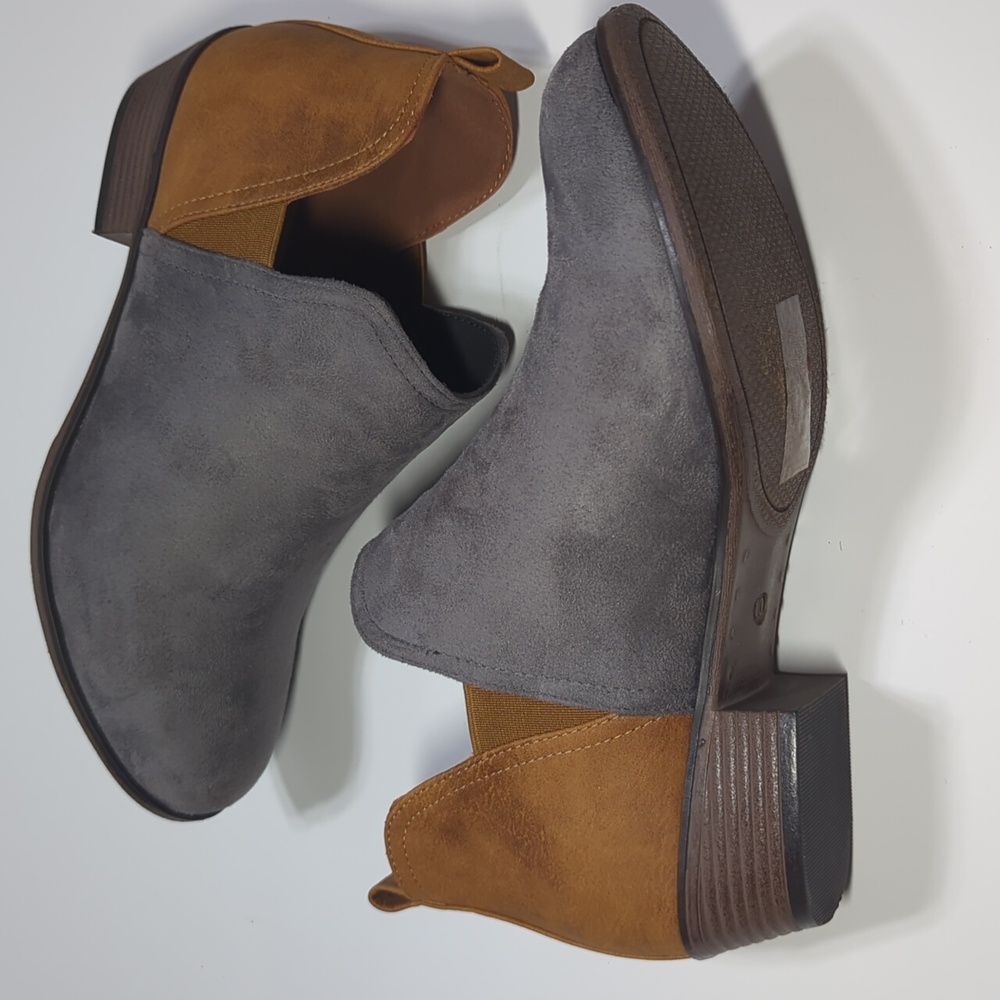 Pierre Dumas Zoey Slip On Ankle Boots Size 10 - Picture 6 of 11